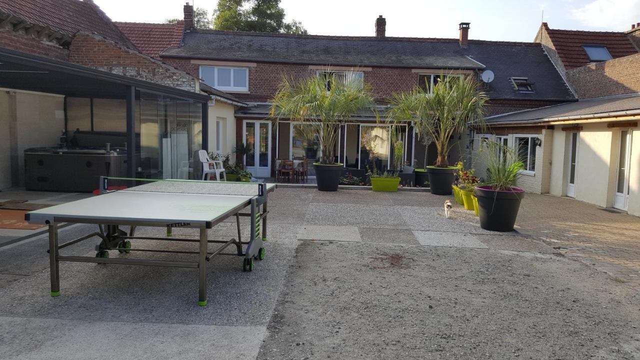 Chambres Individuelles Avec Cuisine Commune Tilloloy Ngoại thất bức ảnh